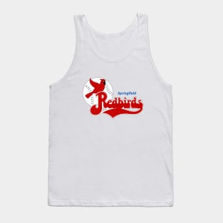 Defunct Springfield Redbirds Baseball 1987 Tank Top